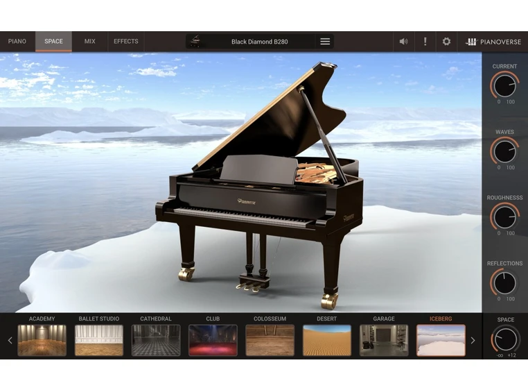 IK Multimedia Pianoverse [Download] Black Diamond B280 